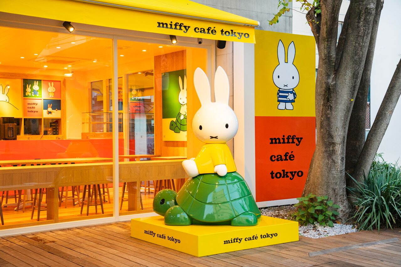 miffy café tokyo側面拍照景點